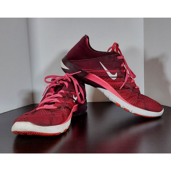 Nike Free TR 6 Pink Athletic Training Shoes Sneakers Womens Size 9 - Picture 3 of 8